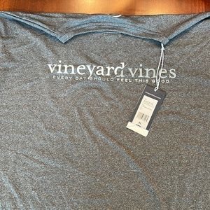 NWT Long-Sleeve Performance Heather Split vineyard vines T-Shirt size XL